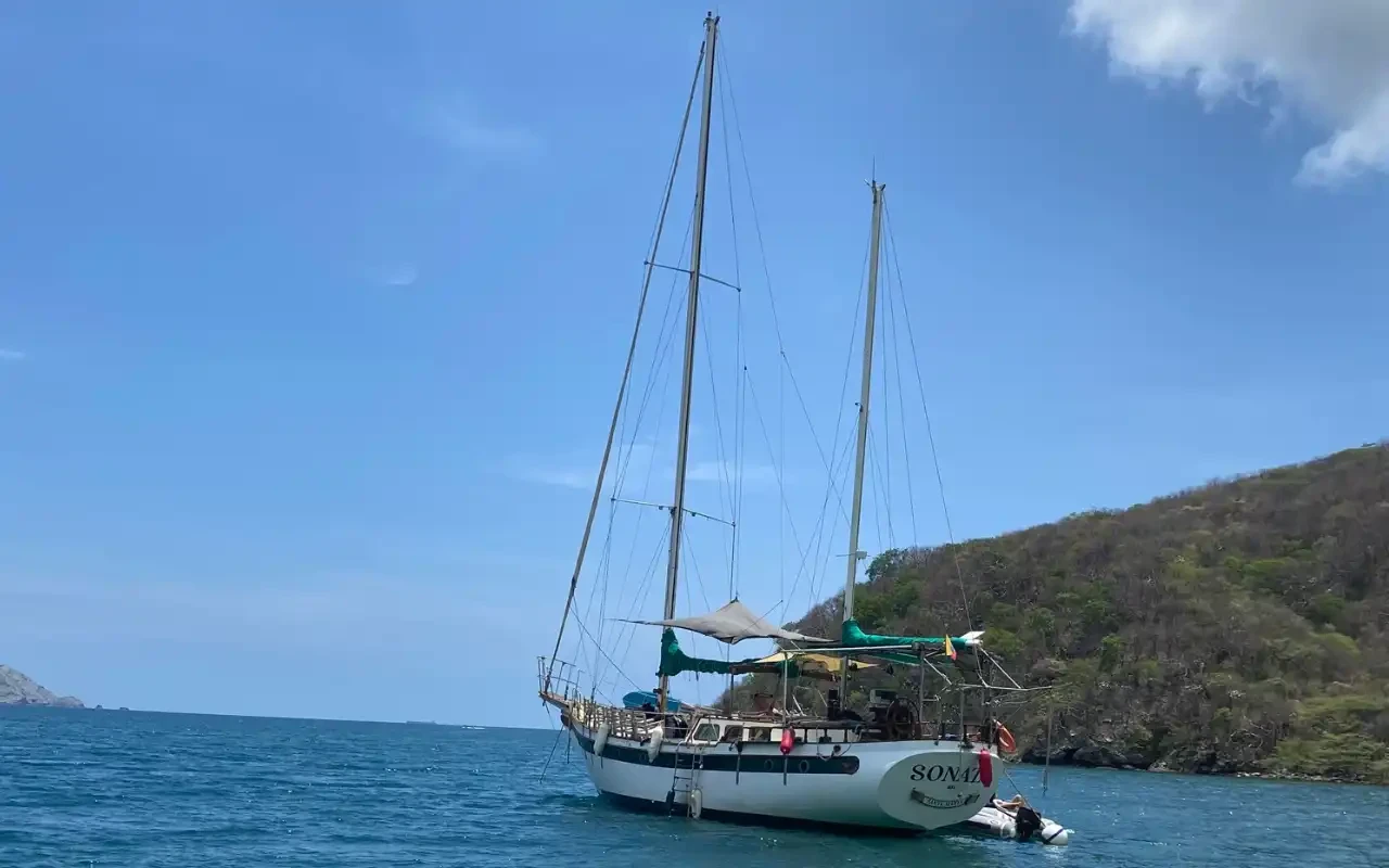 Sailboat tour to Inca Inca in Santa Marta