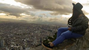 Vista del cerro de monserrate