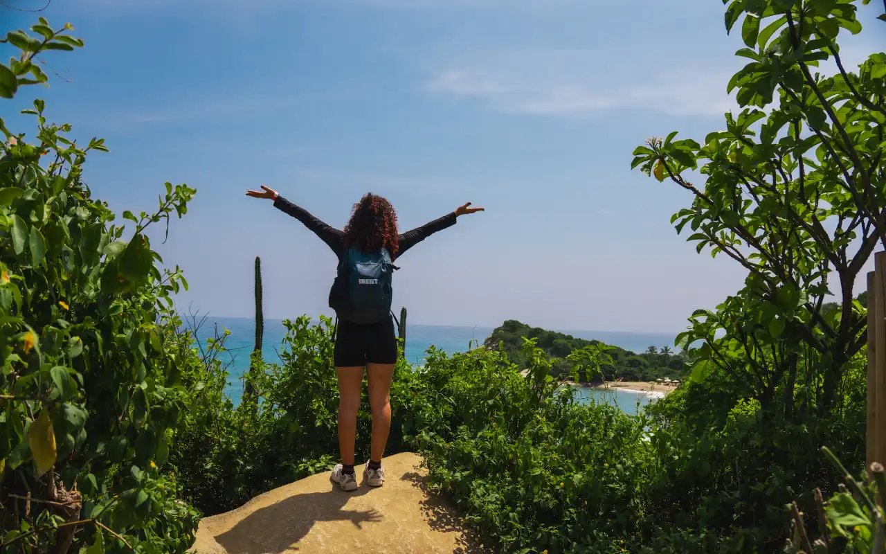 hike to cabo san juan in tayrona national park