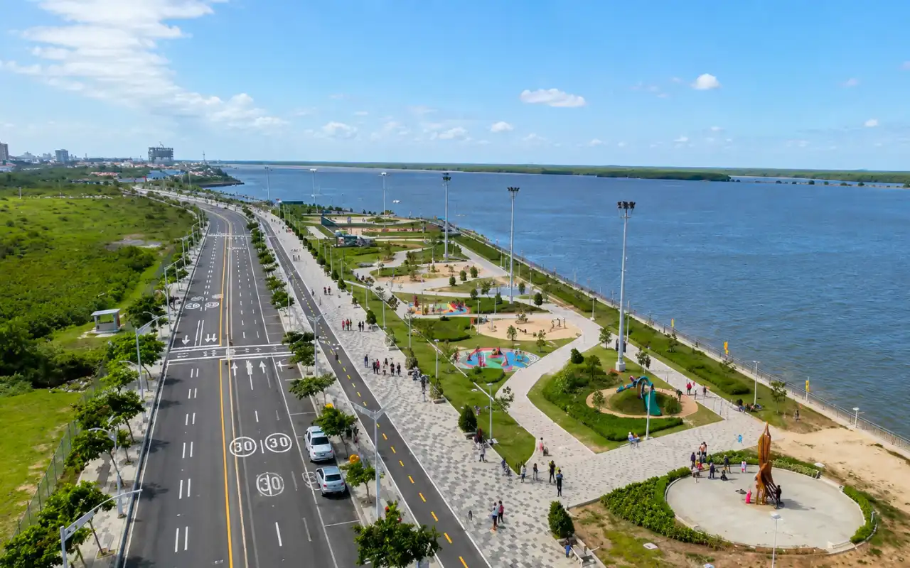 Gran Malecón del Río en Barranquilla