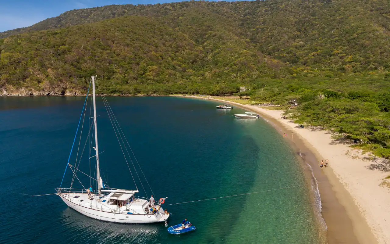 boat to cabo san juan in tayrona national park