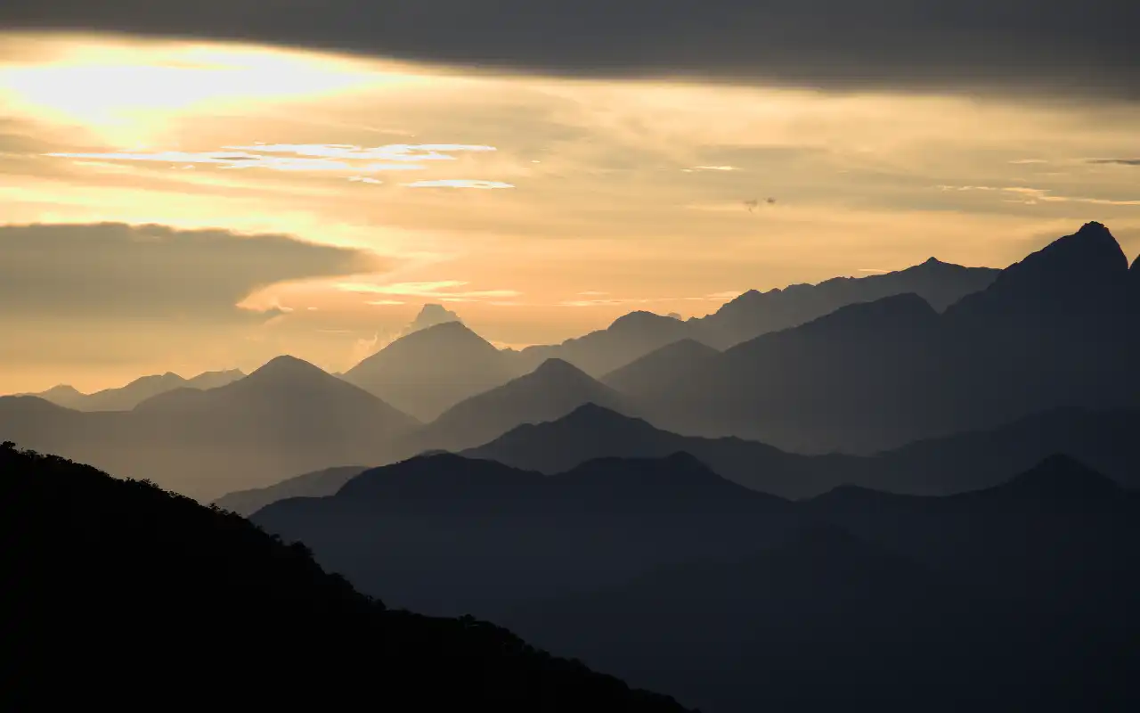 natural landscape of sierra nevada de santa marta