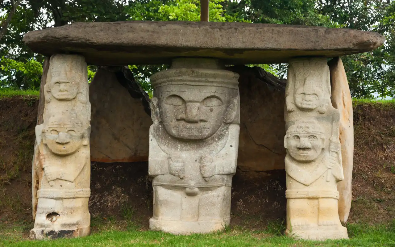 Parque Arqueológico de San Agustín en Huila