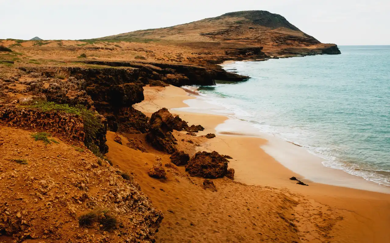 beaches of la guajira colombian caribbean