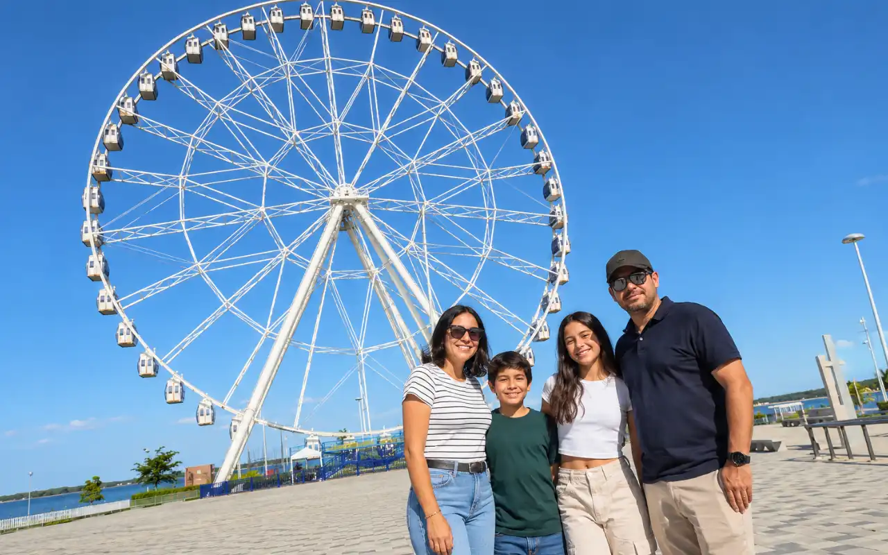 Turistas disfrutando de Barranquilla